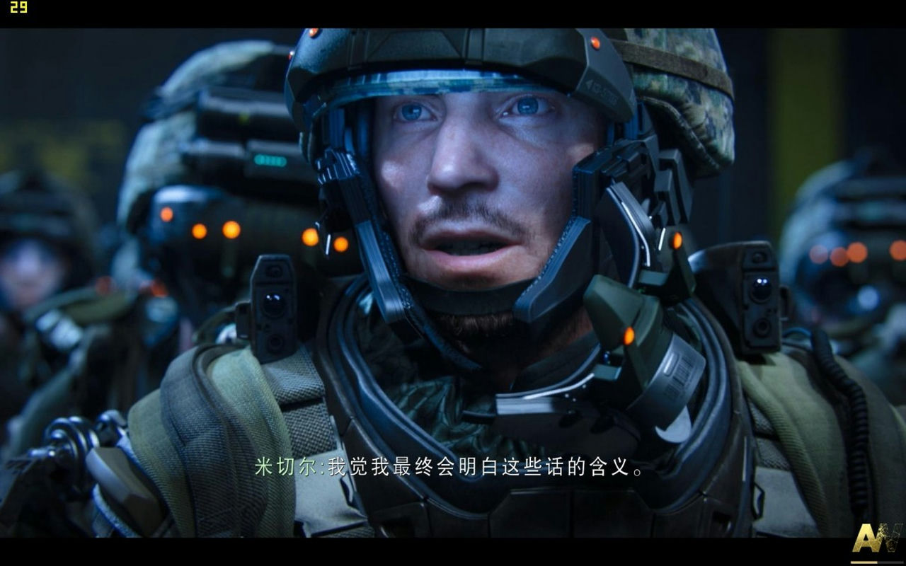 使命召唤11：高级战争 Call of Duty：Advanced Warfare v1.3+通关存档+修改器+画质补丁 中英文完整硬盘安装版[43.9GB]【B2425】