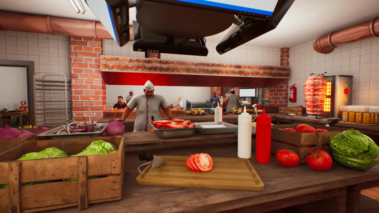 卷饼店模拟器 Wrap House Simulator 拉瓦什店模拟器 v1.0.20250530 免安装中文版[3.70G】【B5358】