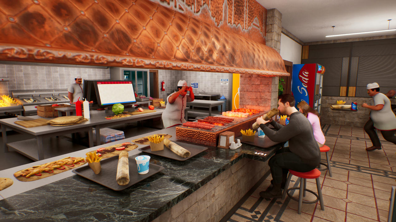 卷饼店模拟器 Wrap House Simulator 拉瓦什店模拟器 v1.0.20250530 免安装中文版[3.70G】【B5358】